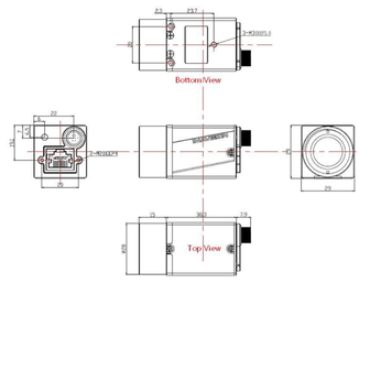 MER-131-75GC-P, EOL, Replacement camera is MER2-134-90GC-P