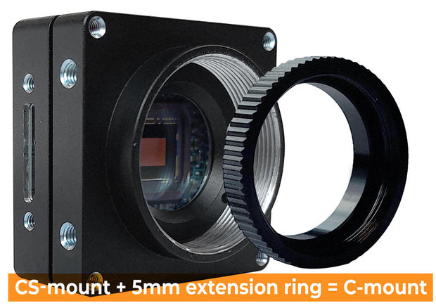 USB3 Boardlevel Camera 5MP Monochrome with Sony IMX335 sensor, model VEN-505-36U3M