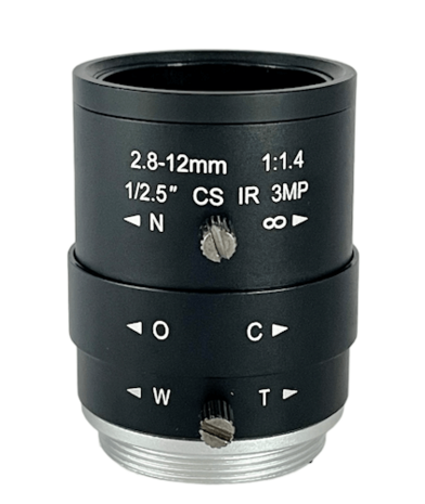VA8-LCS-3MP-2812MM-F1.4-025 Lens Cs-mount varifocal 2.8mm up to 12mm