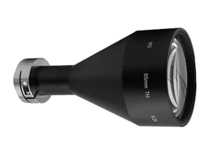LCM-TELECENTRIC-0.2X-WD65-1.5-NI2, Bi-Telecentric C-mount lens, Magnification 0.2x, Sensorsize 2/3”